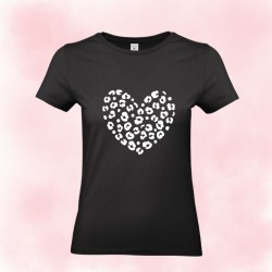 Tee-shirt LOVE LÉOPARD