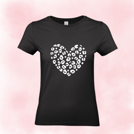 Tee-shirt LOVE LÉOPARD