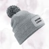 Bonnet pompon personnalisé
