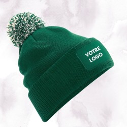 Bonnet pompon personnalisé