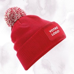 Bonnet pompon personnalisé