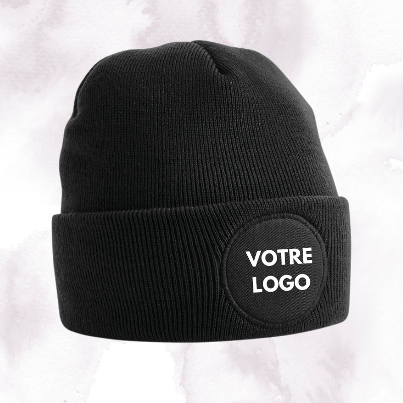 Bonnet patch rond personnalisé