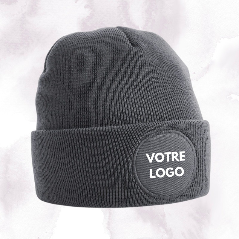 Bonnet patch rond personnalisé