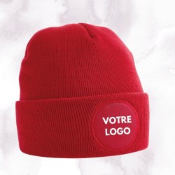 Bonnet patch rond personnalisé