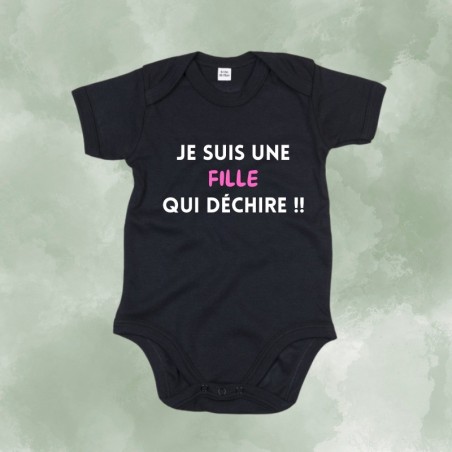 Bodys  Je suis une fille qui déchire