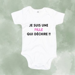 Bodys  Je suis une fille qui déchire