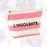 POCHETTE RAYURE - L'INSOLENTE