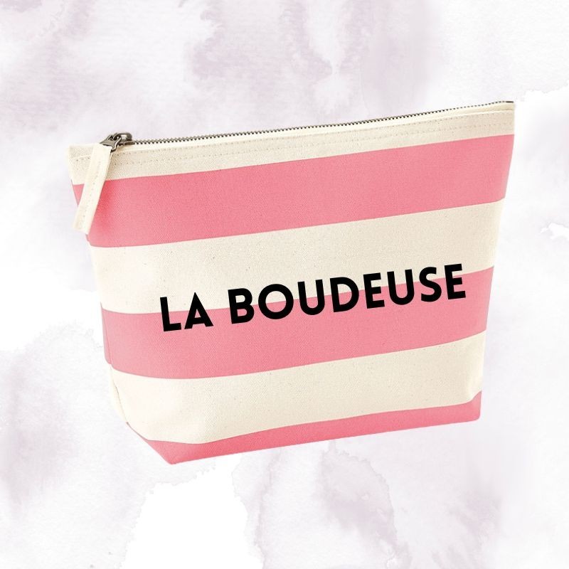 POCHETTE RAYURE - LA BOUDEUSE