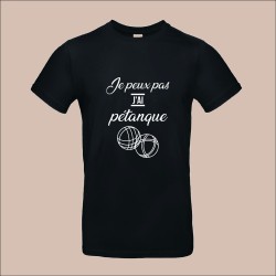 T-shirt imprimé pétanque