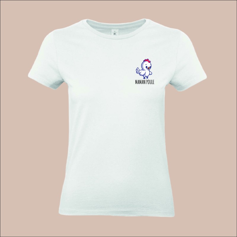 T-shirt imprimé Maman Poule