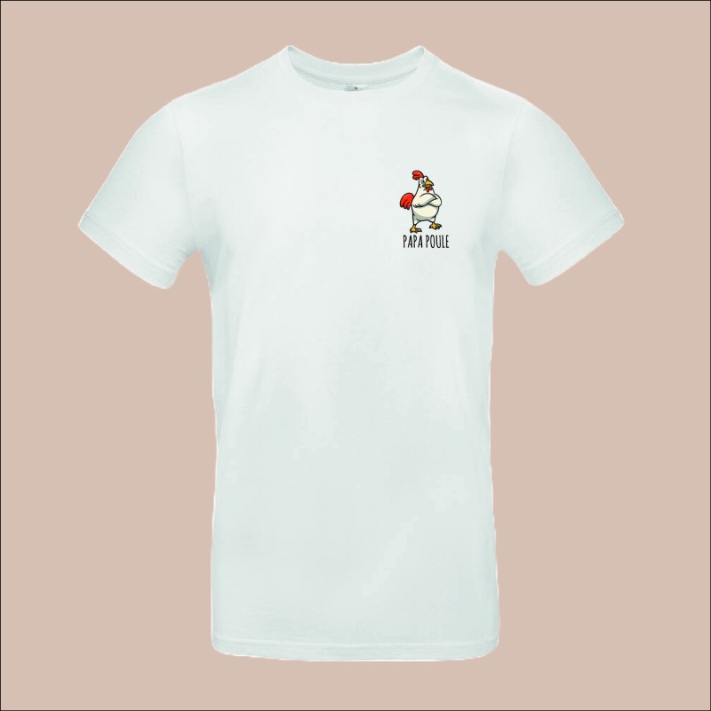 T-shirt imprimé Papa Poule