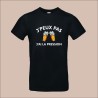 T-shirt imprimé Pression