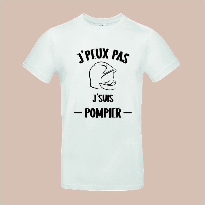 T-shirt imprimé Pompier