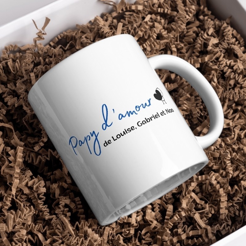 MUG - PAPY D'AMOUR PERSONNALISABLE