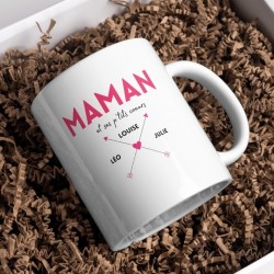 MUG - MAMAN & SES P'TITS COEURS